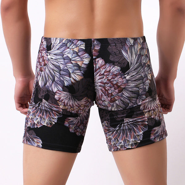 Boxers extendidos con estampado antidesgaste sueltos