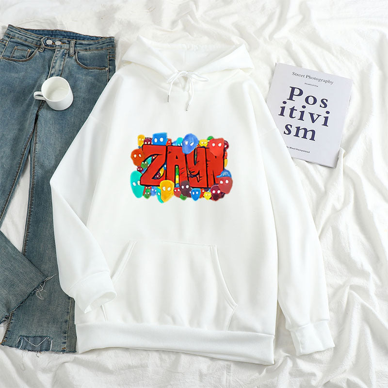 Printed Letter Hoodies For Men And Women