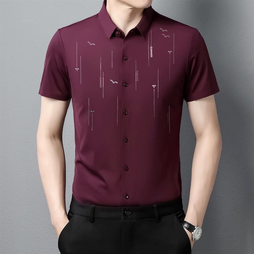 Casual short Sleeve Shirt men