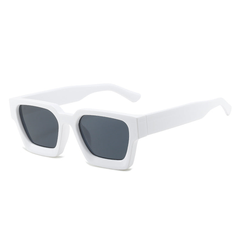 Square Personality Large Frame Sunglasses