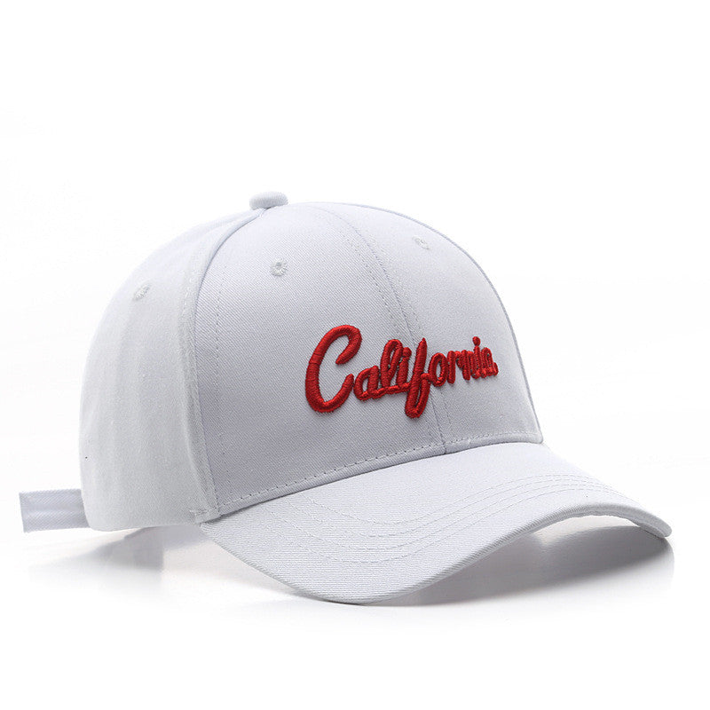 California Letter Embroidery Caps Outdoor Sports