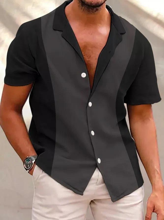 Men's Printed Stylish Beach Casual Shirt