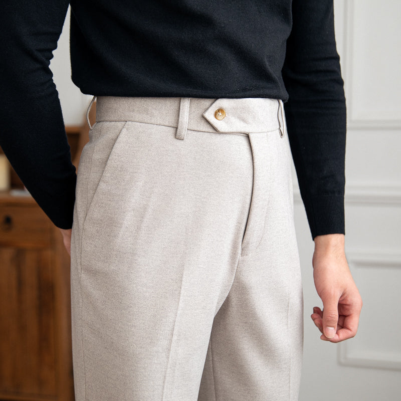 Commuter Thick Casual Retro Thickened Pants