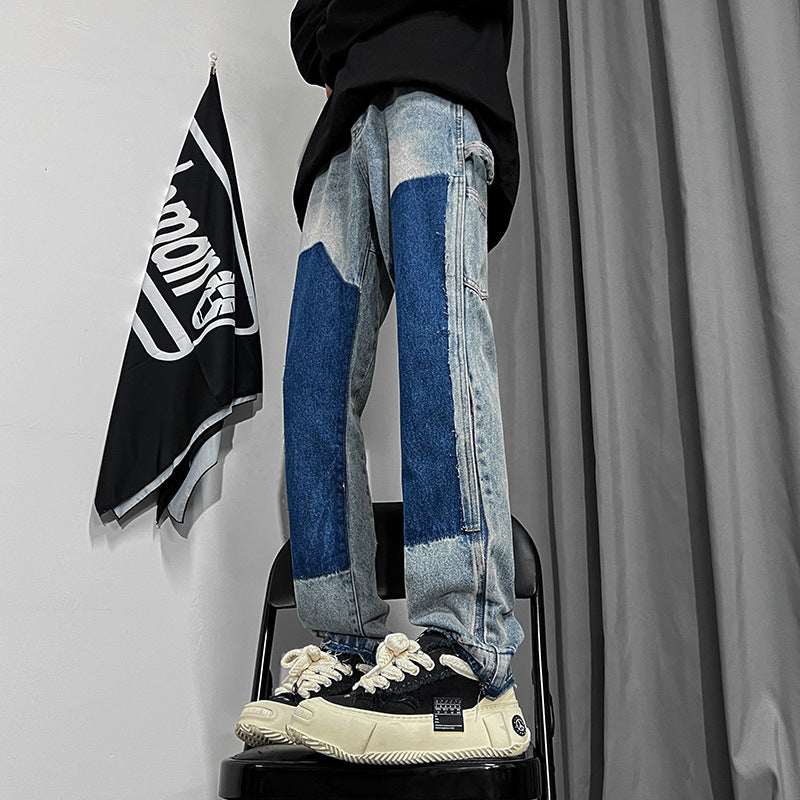 Raw Bootcut Hem Jeans