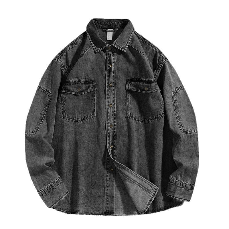 Heavy Washed Men's Loose shirt