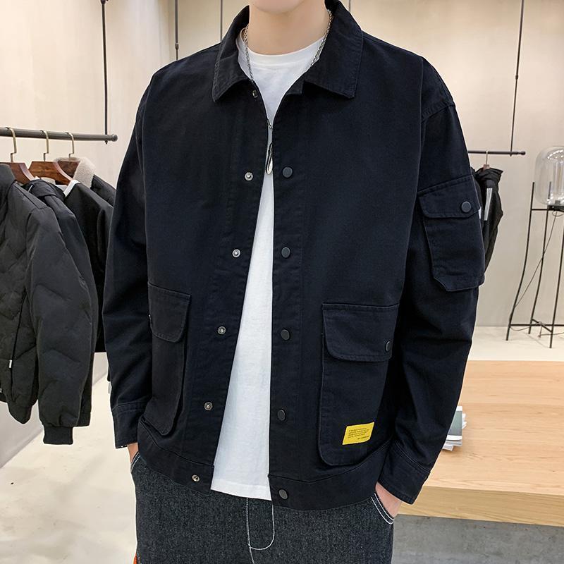 Men's Casual Autumn Tooling Jacket Men