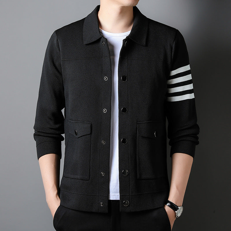 Men's Fashionable Jacket Knitwear Coat