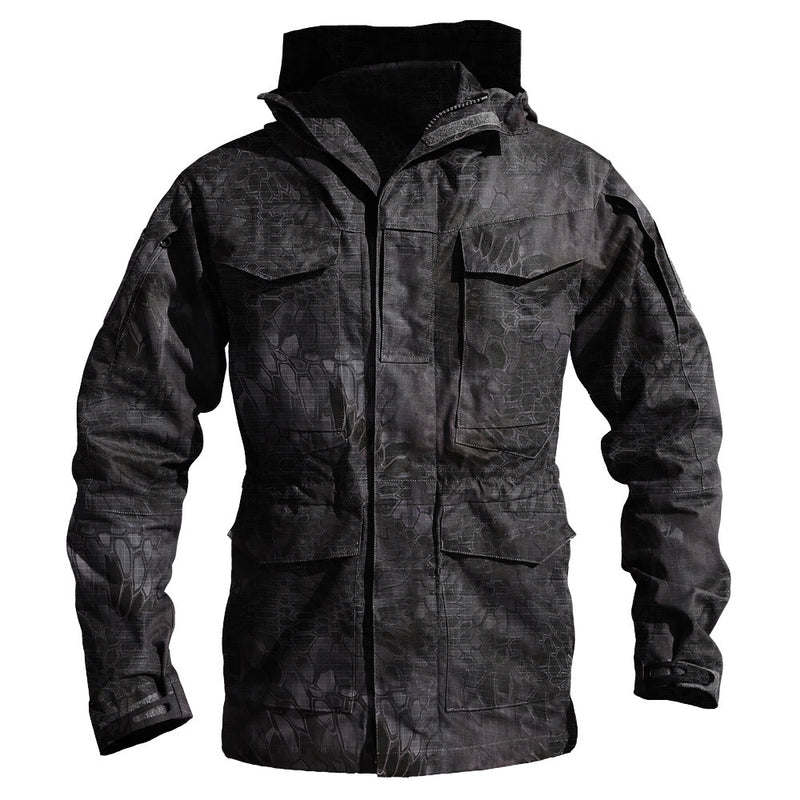 Men's Windproof Mid-length Coat