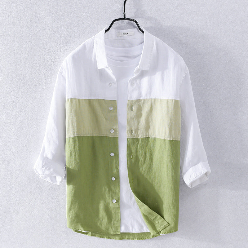 Men's Linen Leisure Shirt