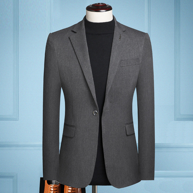 New Suit Jacket Male Professional Gentleman Casual blazer