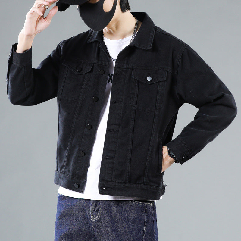 Spring And Autumn Loose Leisure denim jacket