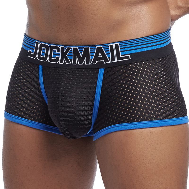 Men Boxer Breathable Mesh Underwear