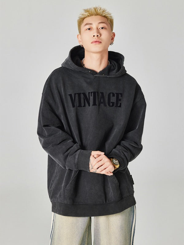 Men's Casual Hooded Cotton Sweater