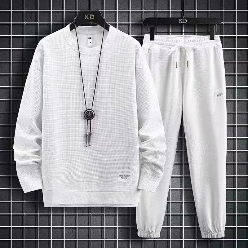 Men's Autumn New Leisure Sports Long Sleeve sweater & Trousers set