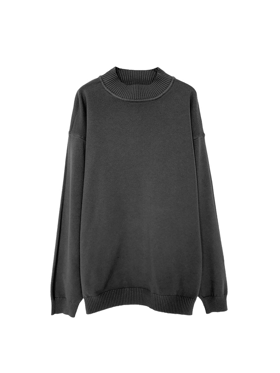 Maglione a maniche lunghe in maglia