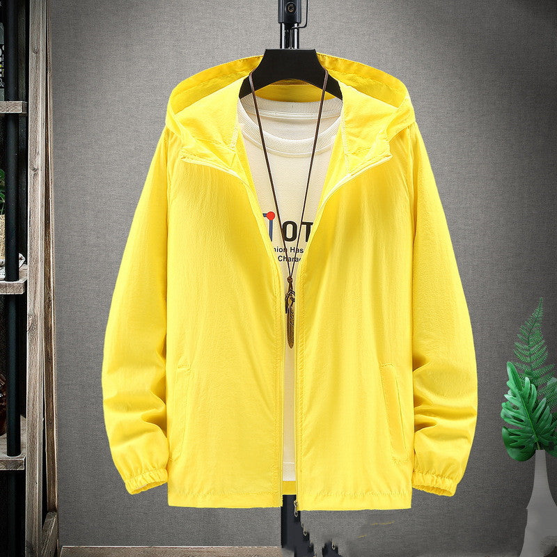 Customized Outdoor Windbreaker Anti-ultraviolet Coat For Men