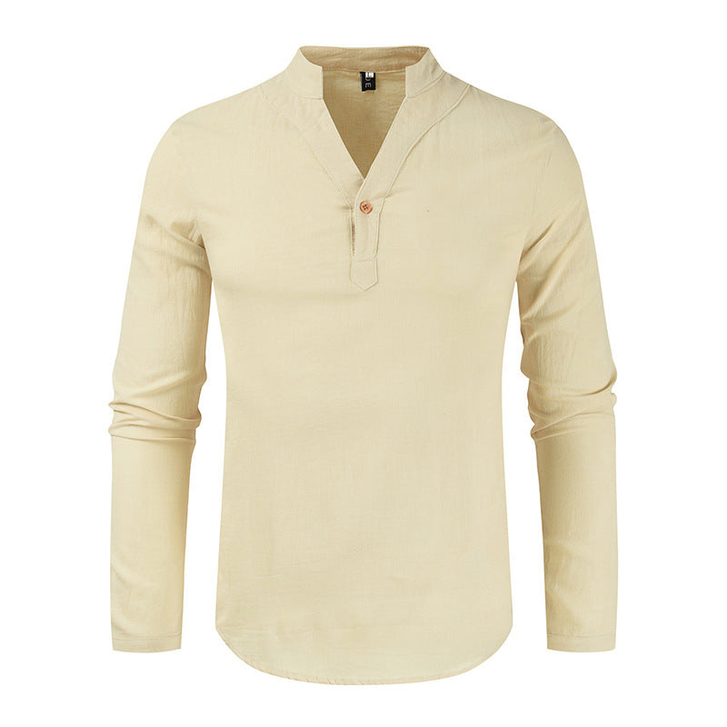 Casual European And American Loose Long-sleeved Shirt