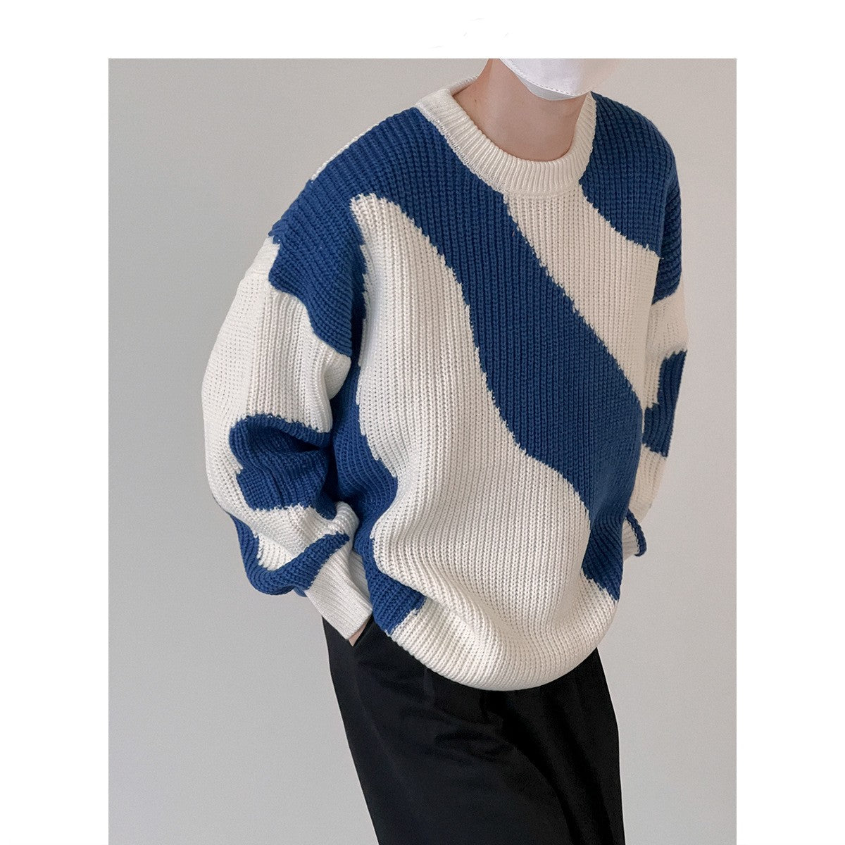 Maglione pullover color mucca