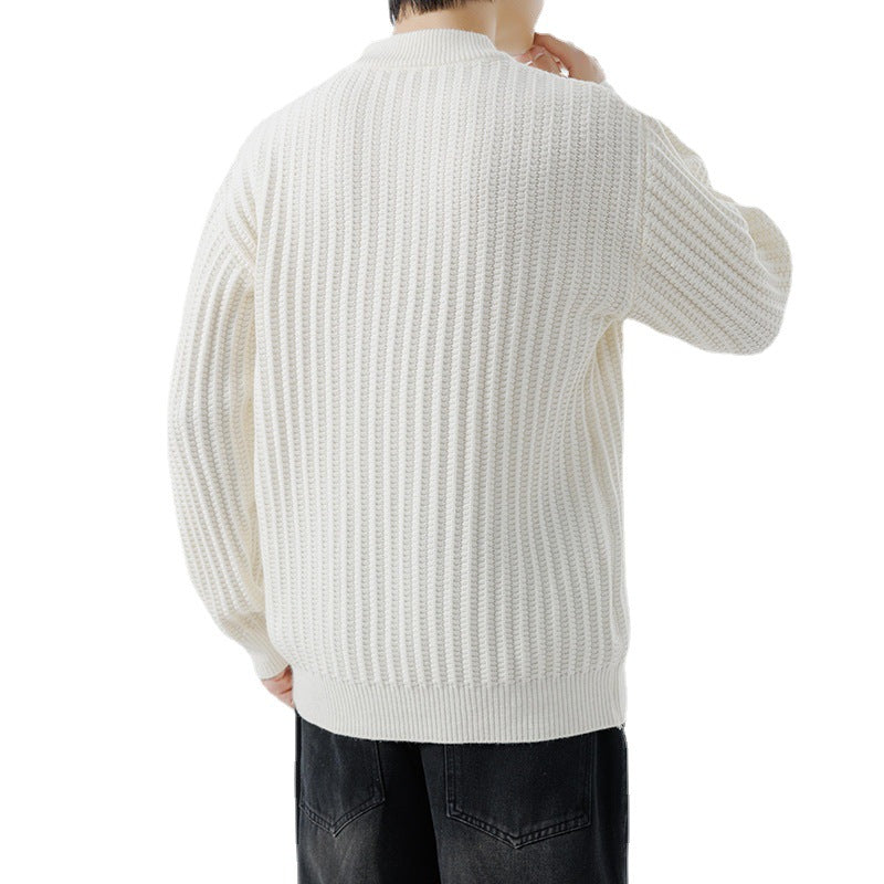 Maglione da uomo in maglia autunno e inverno