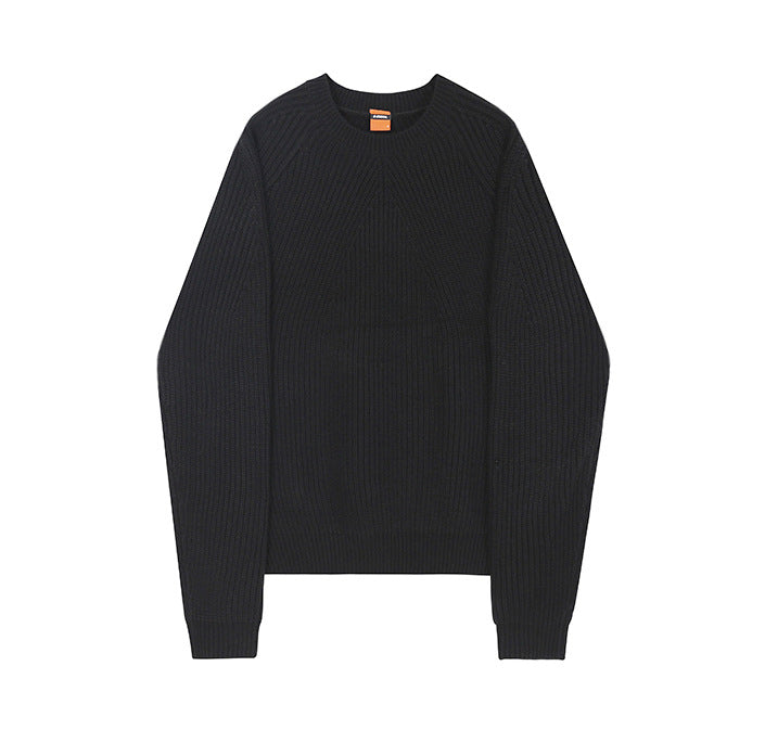 Men's Solid Color Sweater