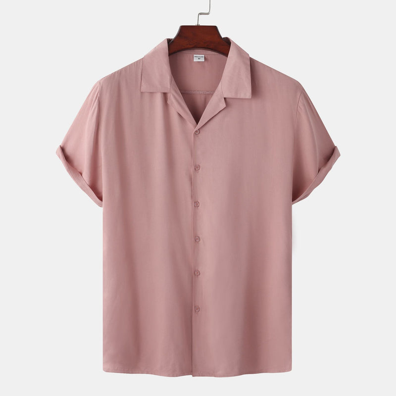 camisa de calle casual para hombres de primavera y verano