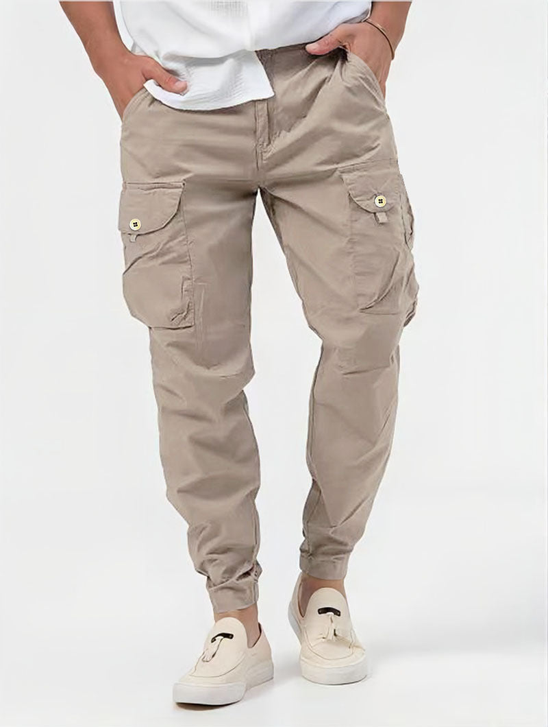 Men's Cargo Trousers With Three-dimensional Pockets pants