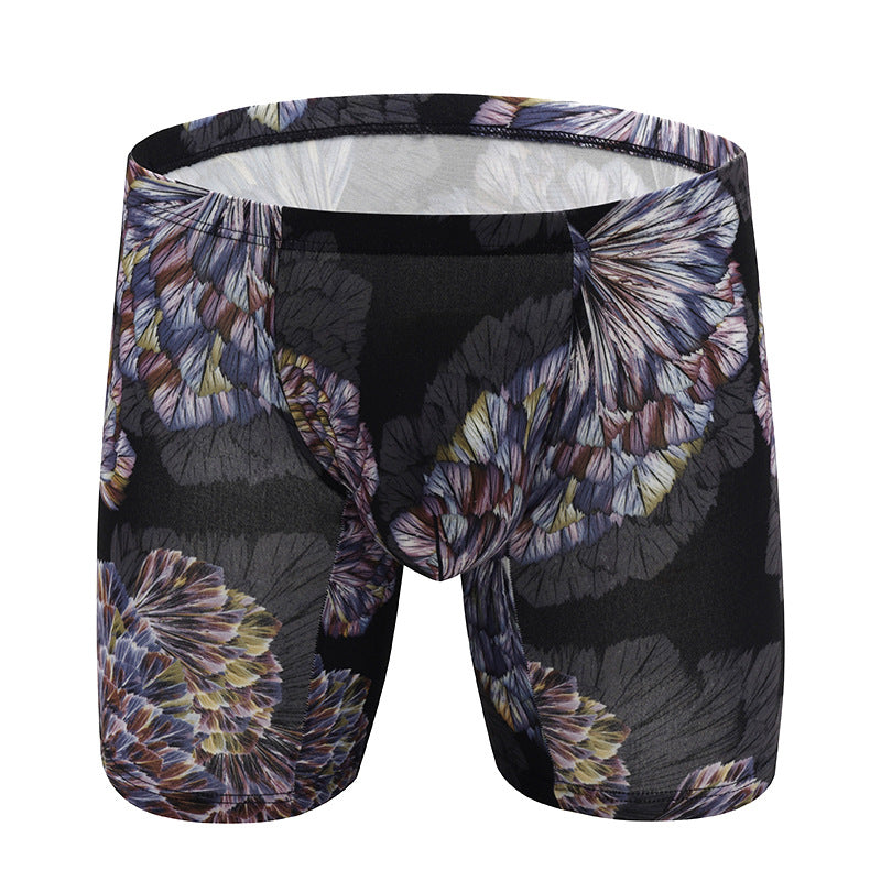 Loose Anti-wear Print Extended Boxers