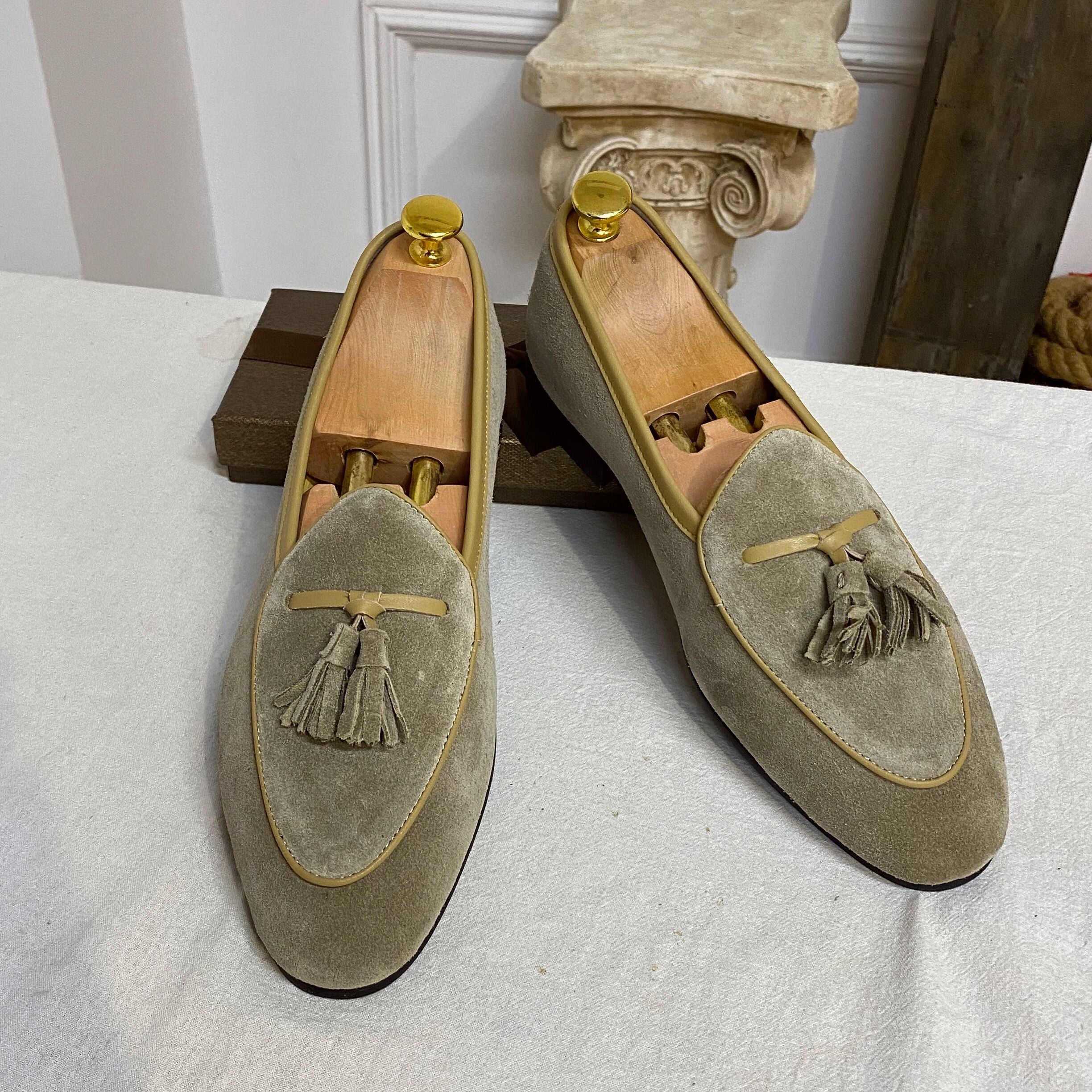 Monte-Carlo Yacht Suede Tassel Loafers