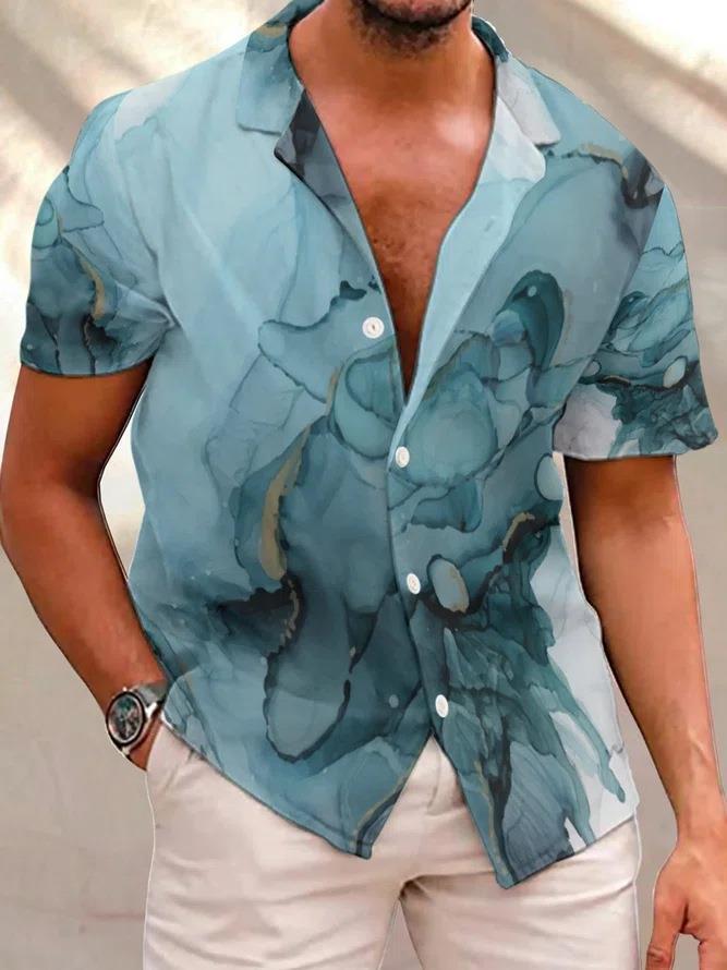 Men's Printed Stylish Beach Casual Shirt