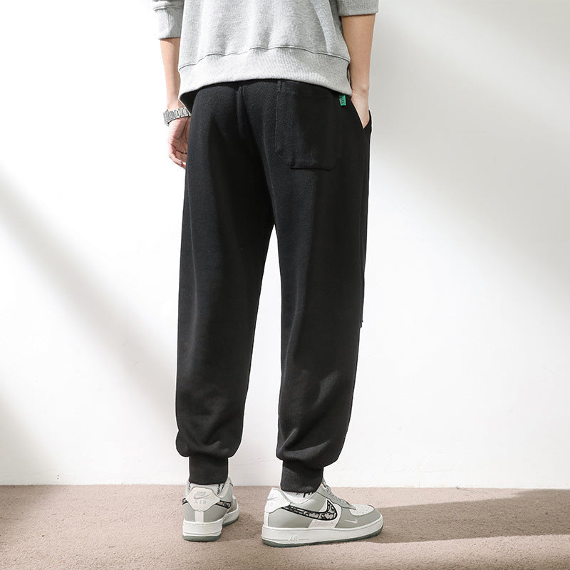 Men's Spring Casual Sports Trousers Ins Grey Sweatpants