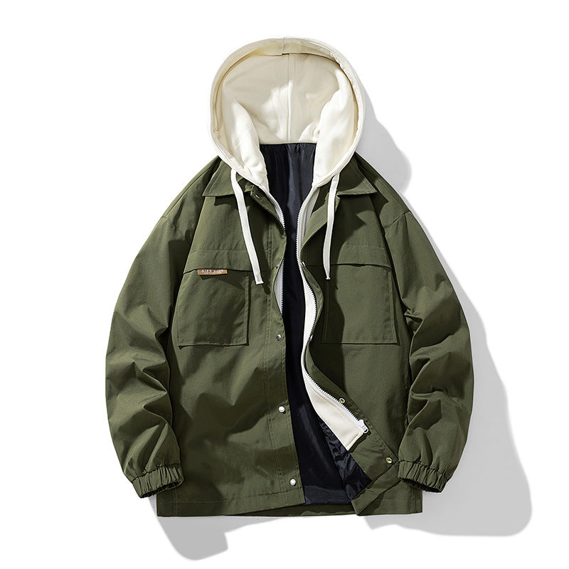 New hooded Jacket Men