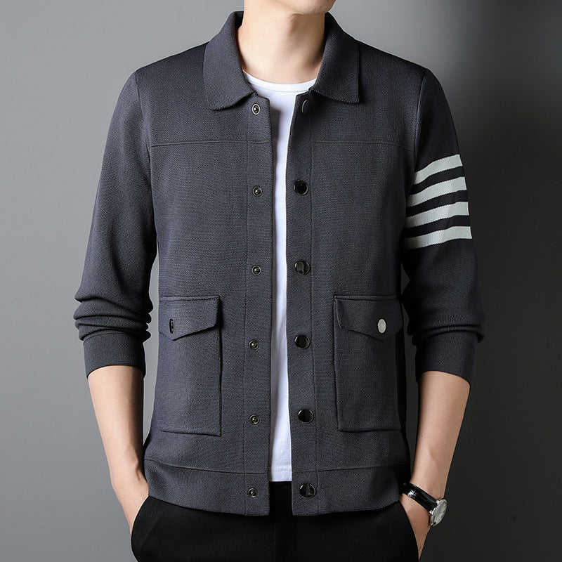 Men's Fashionable Jacket Knitwear Coat