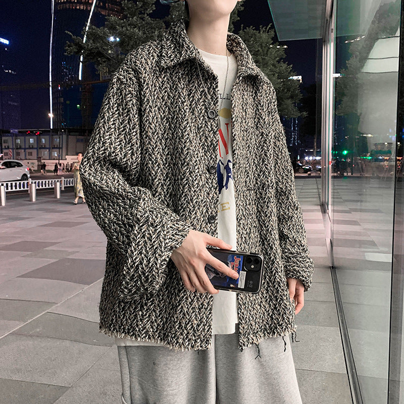 Couple Loose All-match Top Long-sleeved jacket