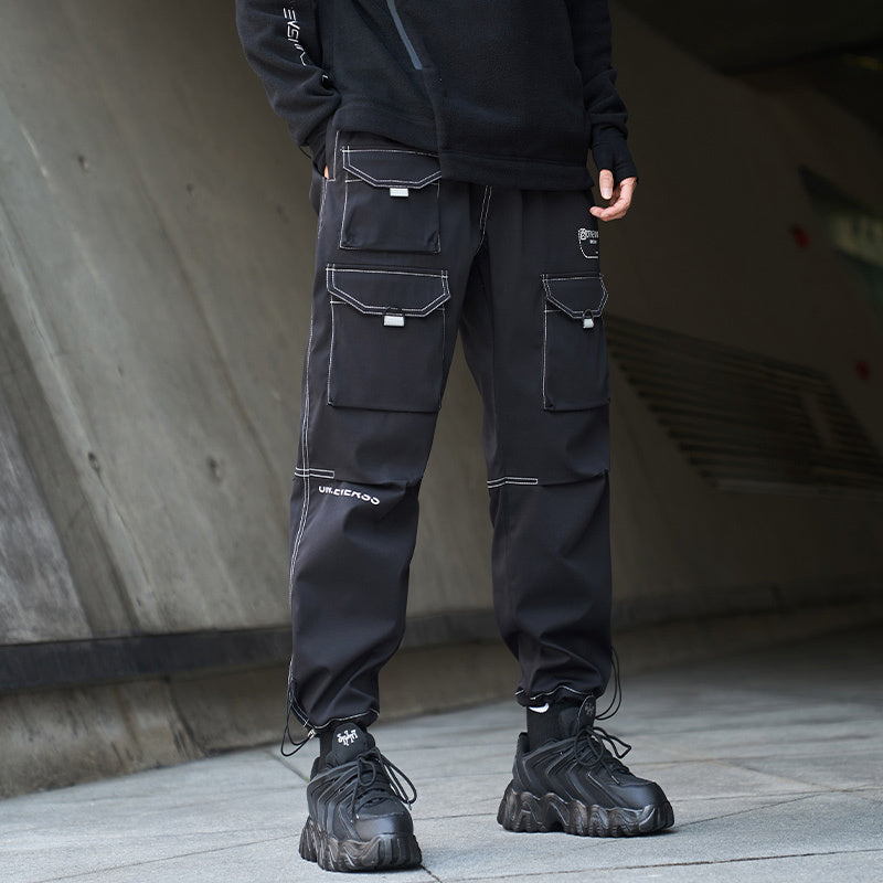 Men's Functional High Street Overalls pants