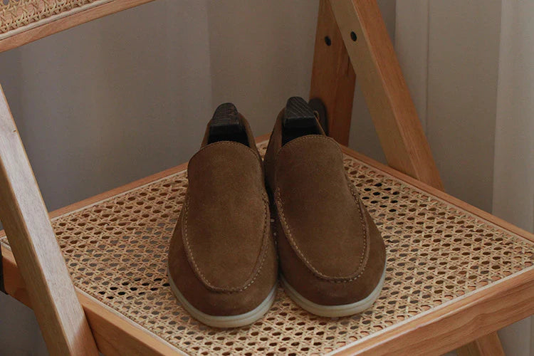 Cap Ferrat Suede Slip-On Loafer