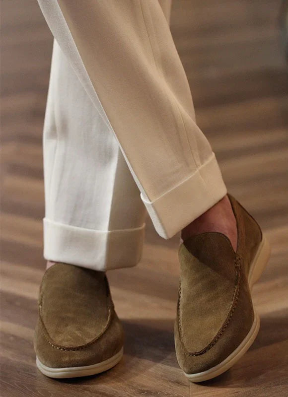 Cap Ferrat Suede Slip-On Loafer