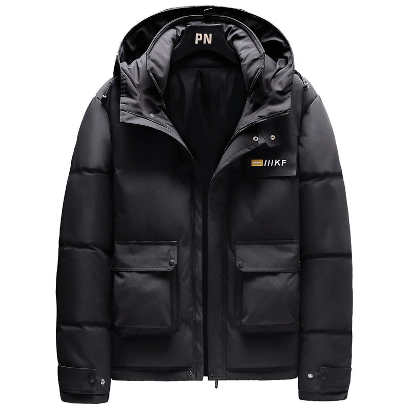 Men's Hooded Padded Down Jacket