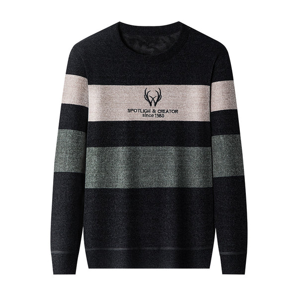 Dusted Chenille Men's Knit Sweater