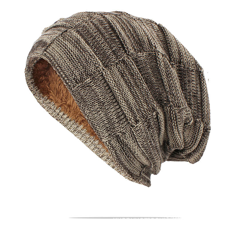 Men women Winter Warm Hat For Unisex Outdoor New Wool Knitted Beanies Skullies Casual Cotton Hats