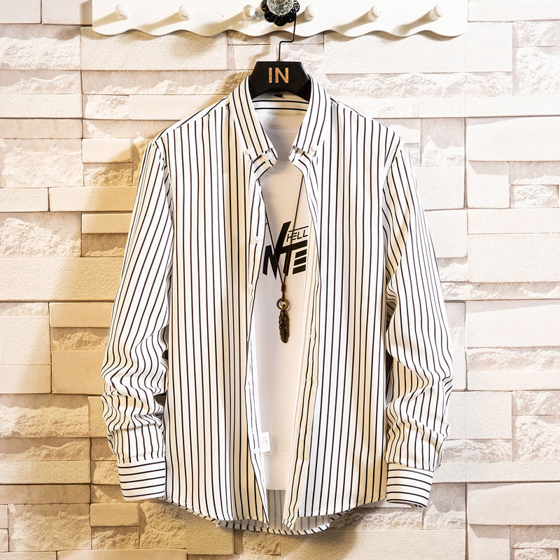 Men's Casual Striped Fashion Shirt