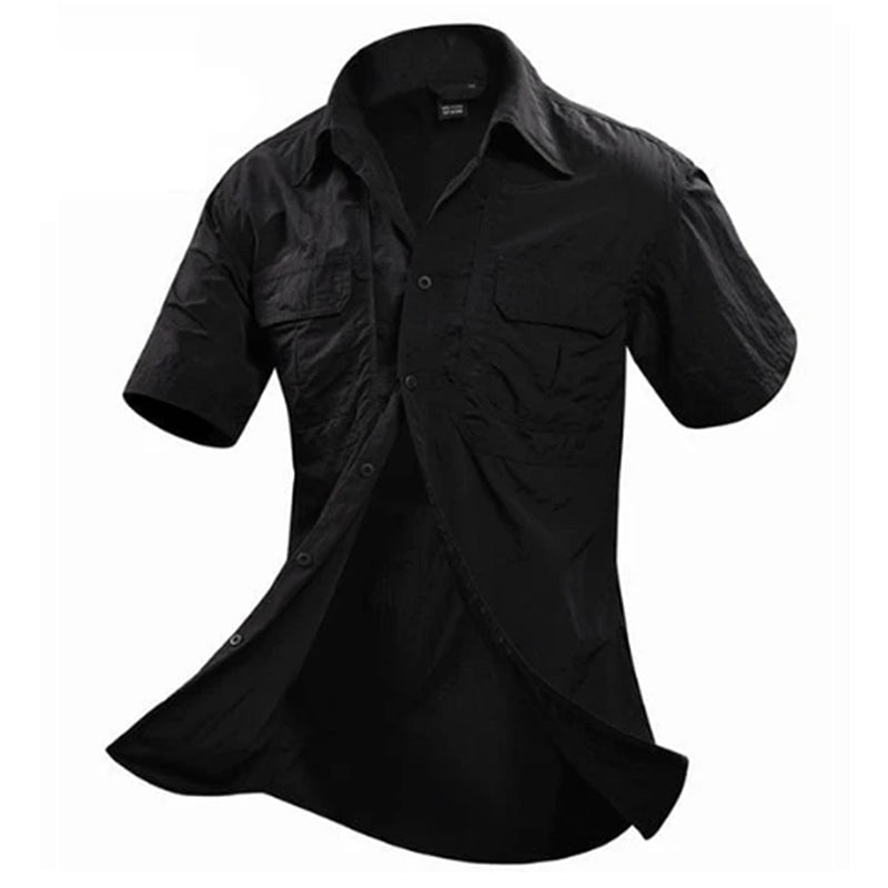 Quick-dry Breathable Solid Nylon Men's shirt