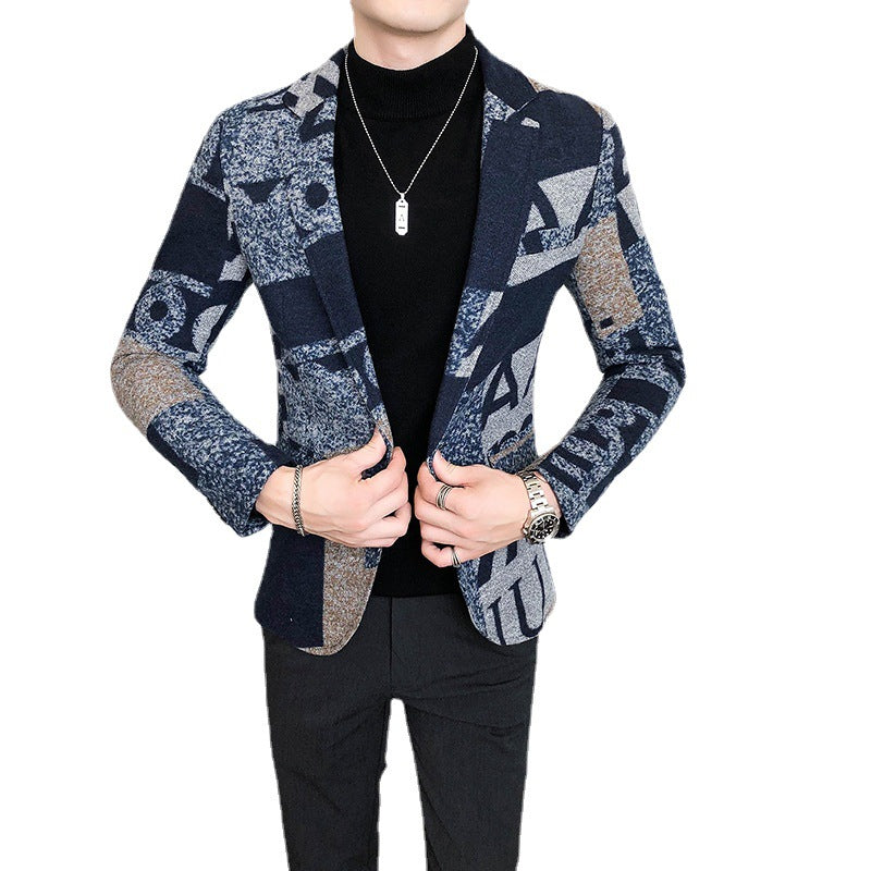 Youth Smart Long Suit Casual Blazer