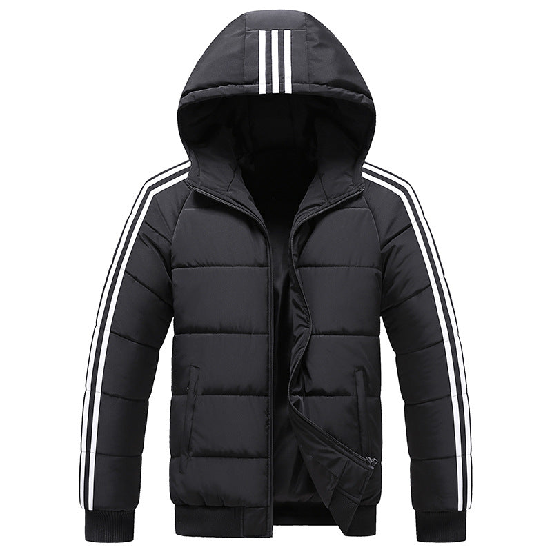 Men's Winter Thick Warm Hooded Cotton Coat