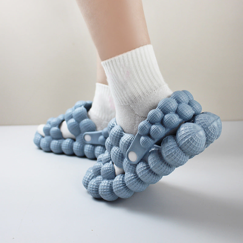 Sandalias de mujer con suela gruesa tipo burbuja