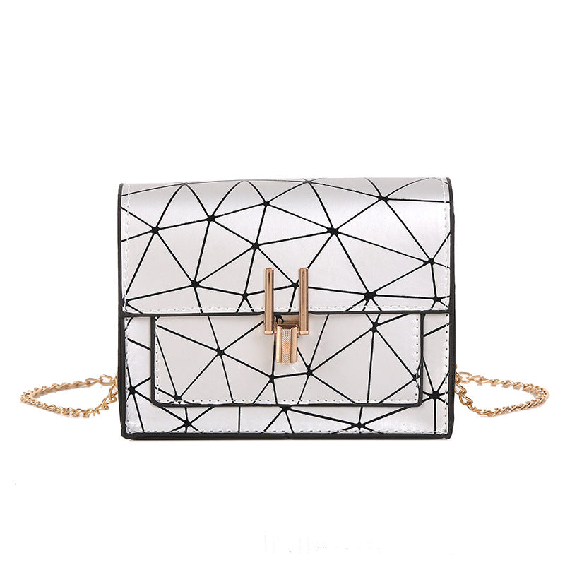 Geometric Rhombic Square handbag
