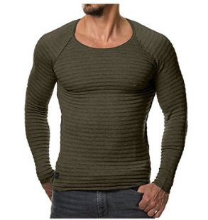 Men Casual Pullovers Spring/Autumn Sweater Slim Men O-Neck Sweater