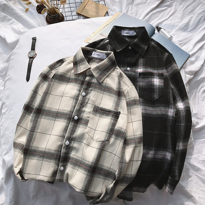 Loose And Versatile Student Handsome Shirt