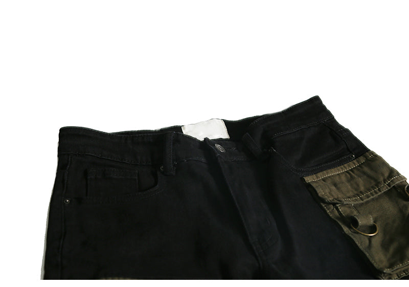 Multi-pocket jeans