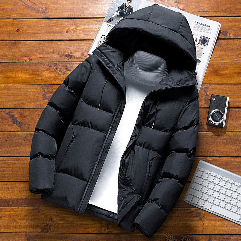 Winter padded down jacket