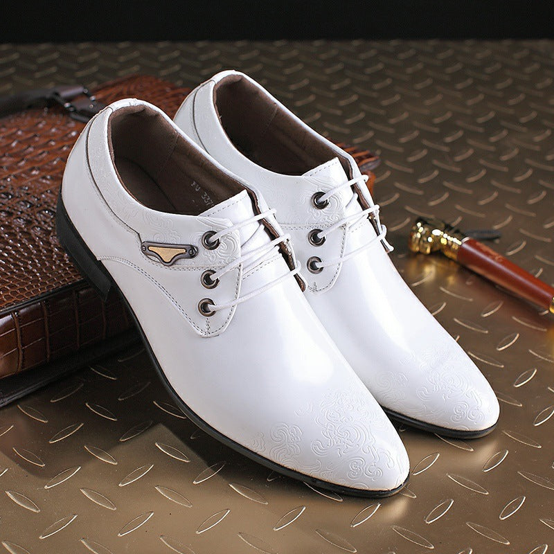 Formal Mens Dress Shoes Leather Luxury Wedding Shoes Men